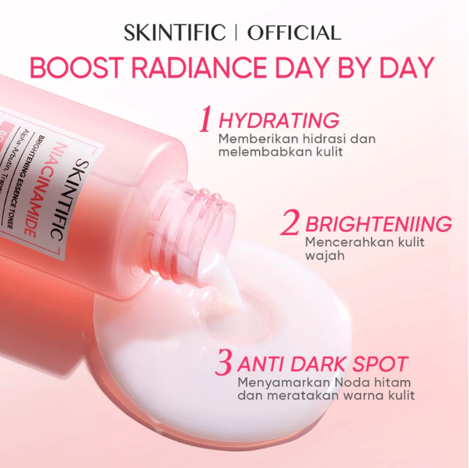 SKINTIFIC Cosmetics SKINTIFIC Niacinamide Brightening Essence Toner