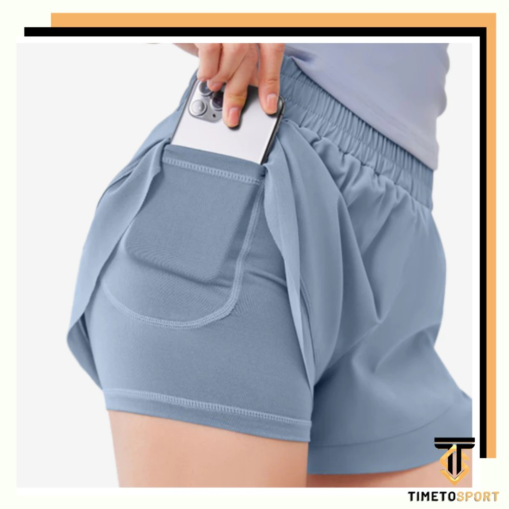 TIMETOSPORT TIMETOSPORT Yoga Celana Pendek Wanita 1116