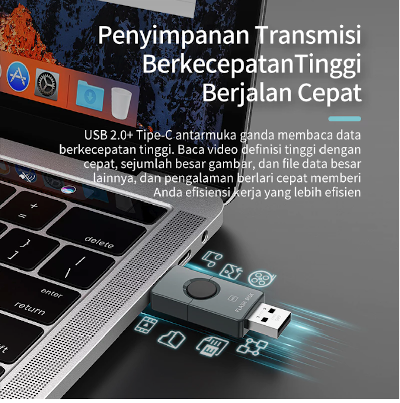 KIVEE High-Speed USB Flash Drive 64 GB 4