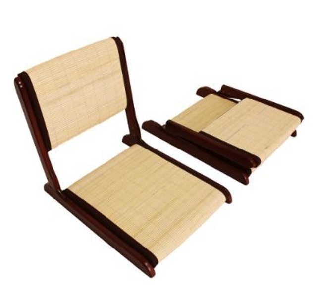 Saburina Set Kursi dan Meja Lipat Rotan