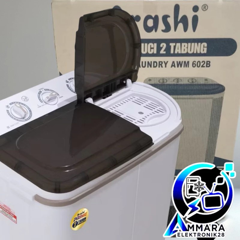 Suma Artha Perkasa Arashi Mesin Cuci Portabel Laundry AWM 602B