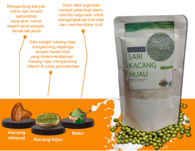 MAMAHABECE Sari Kacang Hijau Plus