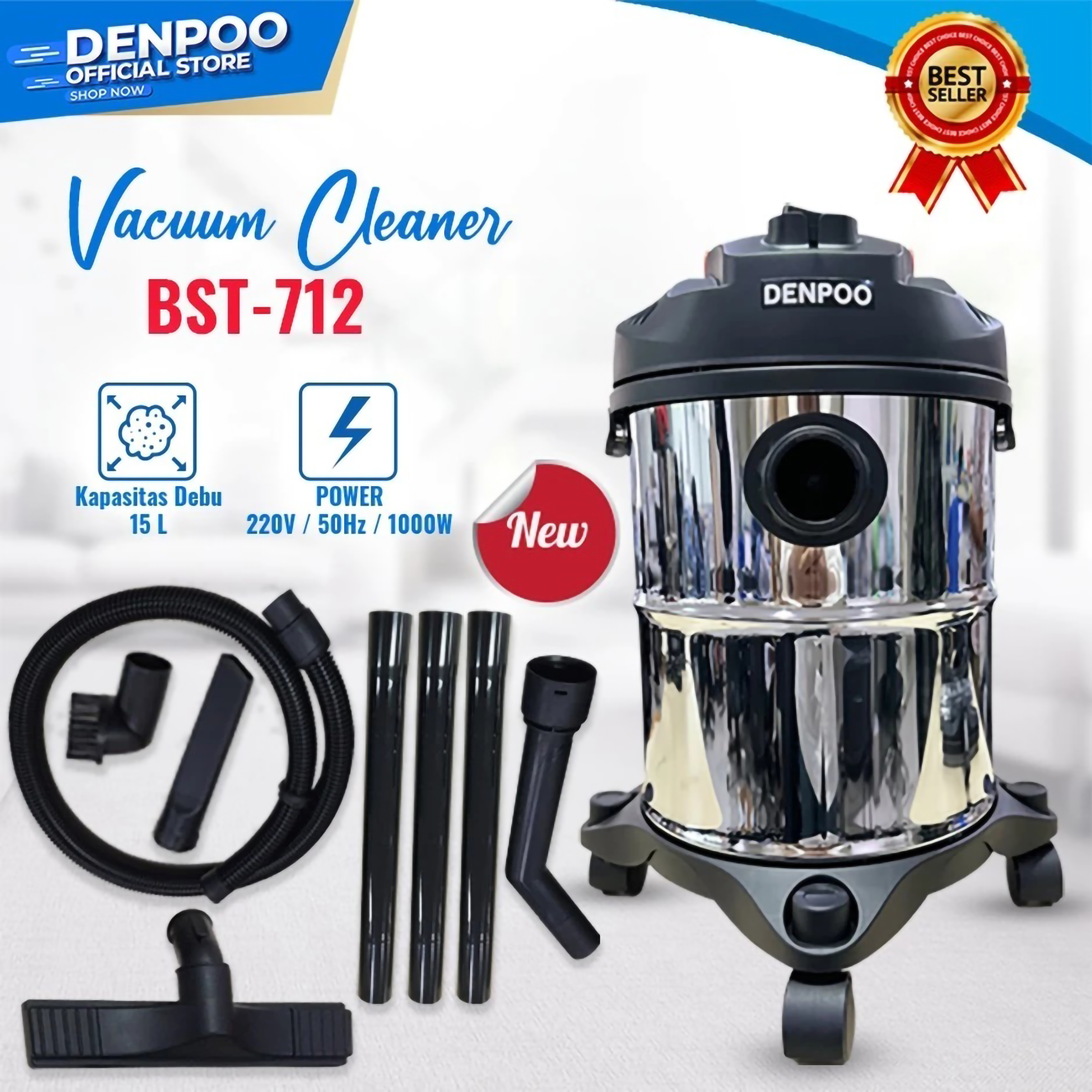 Denpoo Mandiri Indonesia Denpoo Vacuum Cleaner BST 712