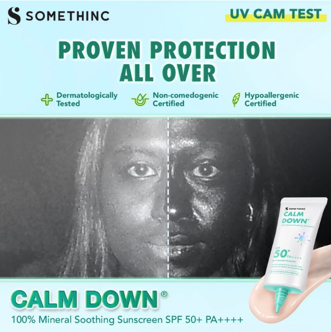 Royal Pesona Indonesia SOMETHINC Calm Down 100% Mineral Soothing Sunscreen SPF 50+ PA++++