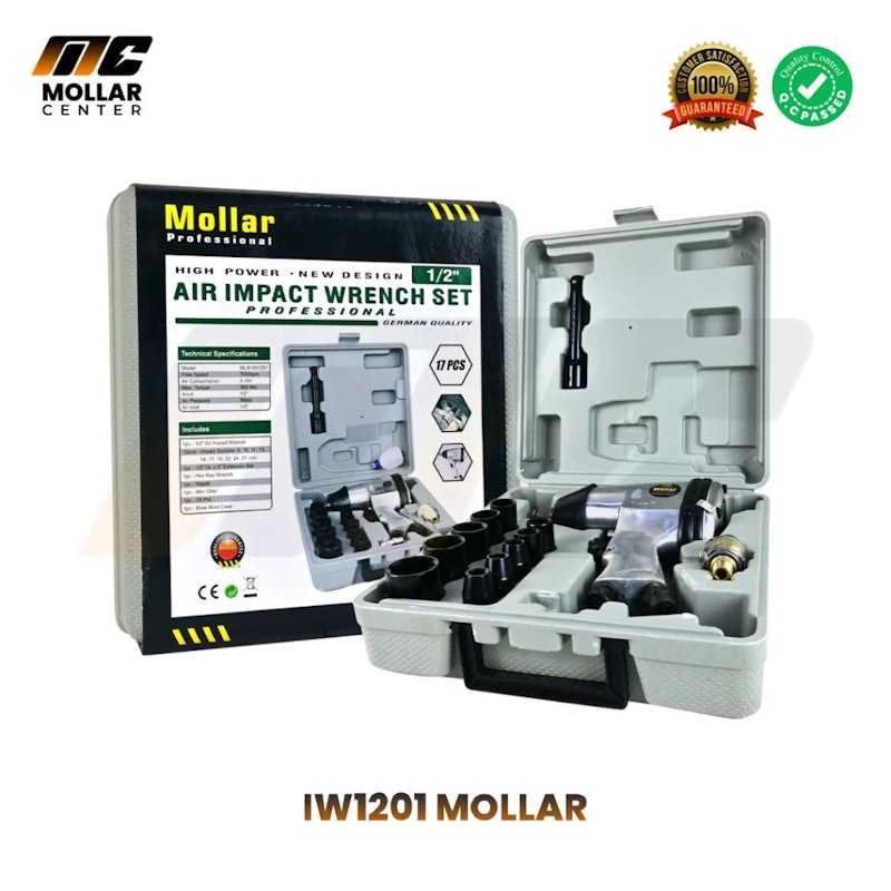 Mollar Air Impact Wrench MLR-IW1201