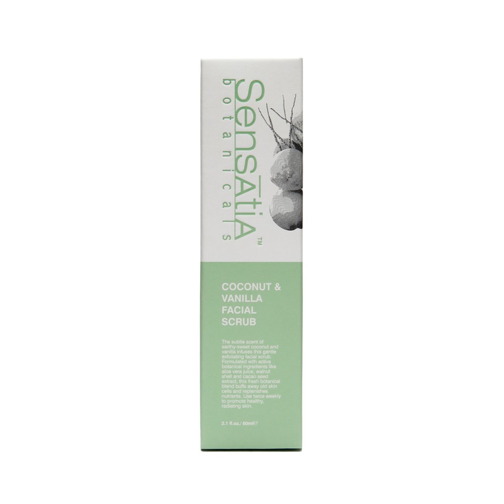 Sensatia Botanicals Sensatia Botanicals Coconut & Vanilla Facial Scrub
