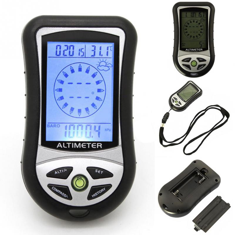 8 in 1 Multifunction Digital Compass