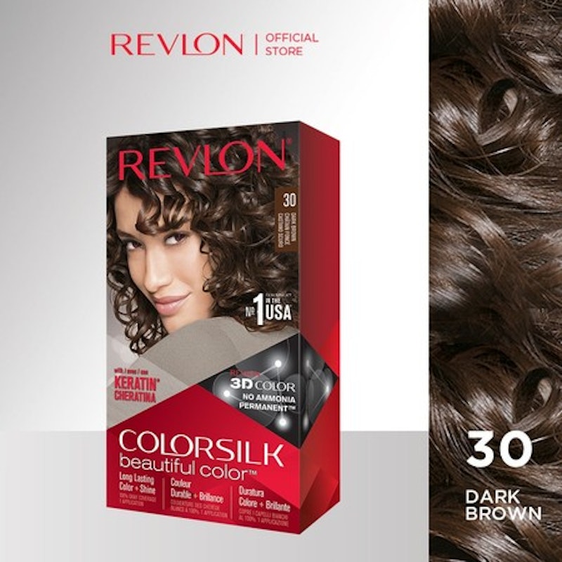 Revlon® ColorSilk Beautiful Color™ Hair Color (Dark Brown 30) 2