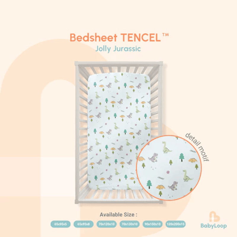 Baby Loop Tencel Bedsheet Cute 4