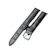 Guangzhou Zhenhuo Watch Biden Leather Strap Slub Pattern Black 20 mm 1