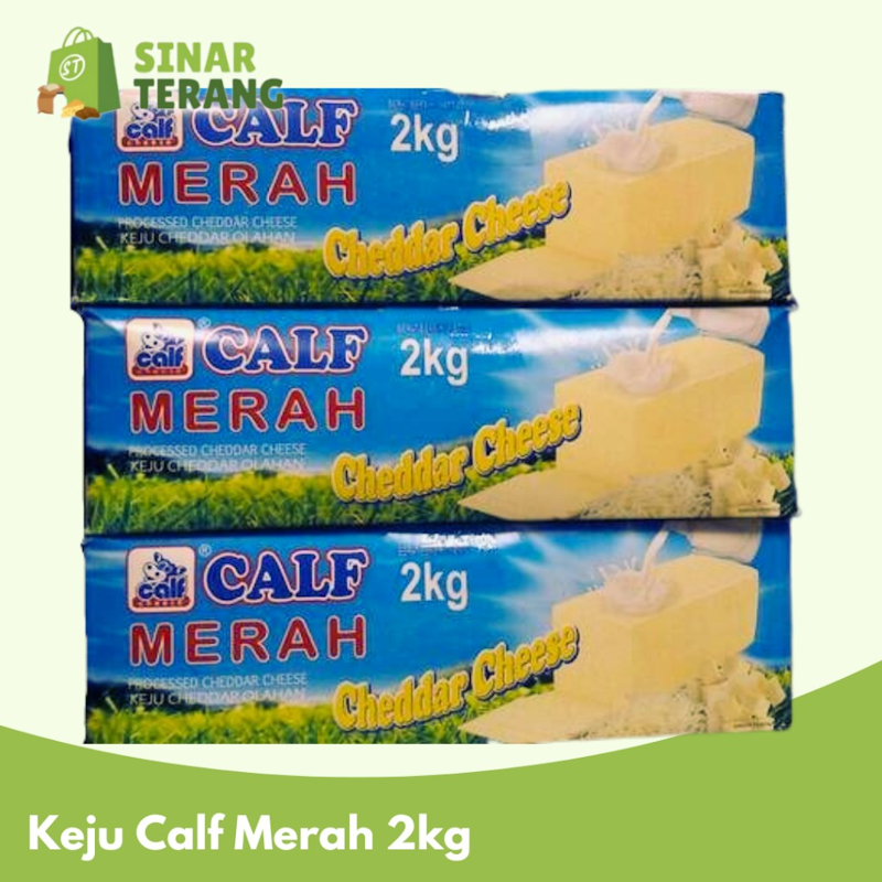 Calf Merah Cheddar Cheese 2 kg 2