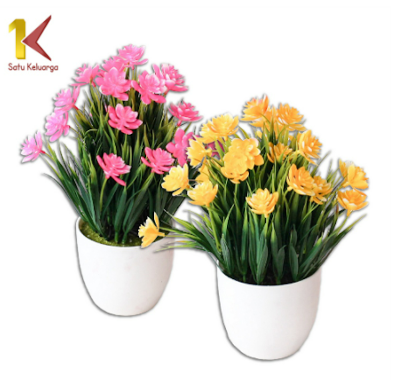 Satu Keluarga Artificial Flower 3