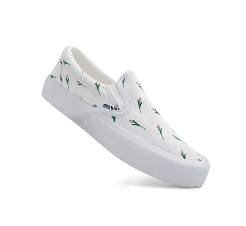 Brick Mansions Slip On Mission Tulip Flowers 3