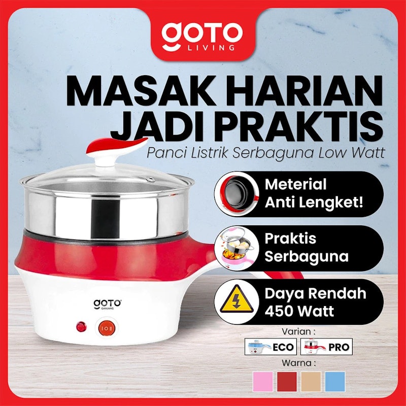 Goto Ganjang Eco Panci Listrik 2