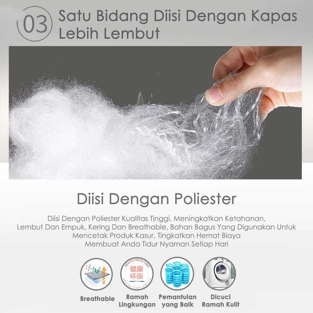 Hafidzah Hafidzah Sprei Waterproof Quilt Motif