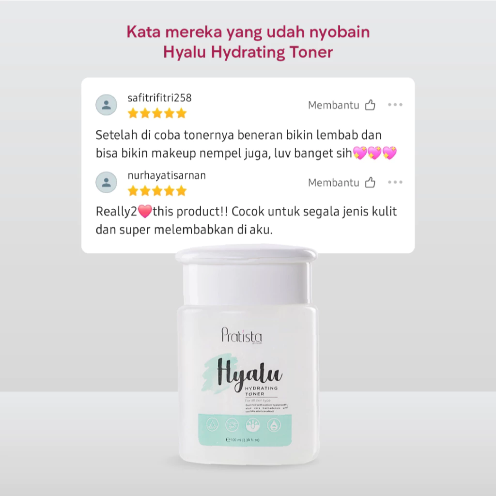 Pratista Citra Nusantara Pratista Hyalu Hydrating Toner