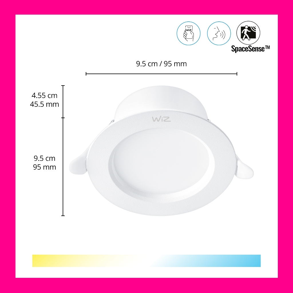 Signify WiZ Smart Downlight Tunable White 12,5W