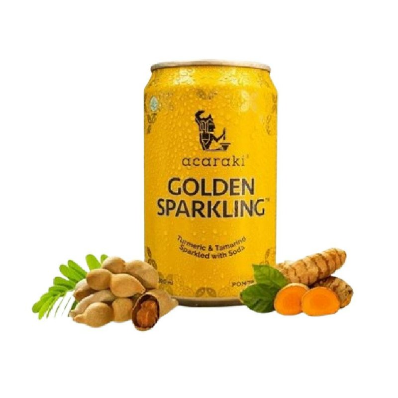 acaraki Golden Sparkling Can 1