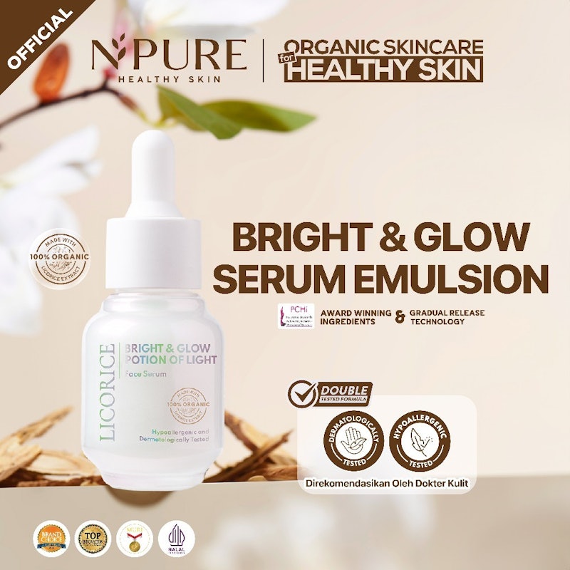 Licorice Bright & Glow Potion of Light Serum 2