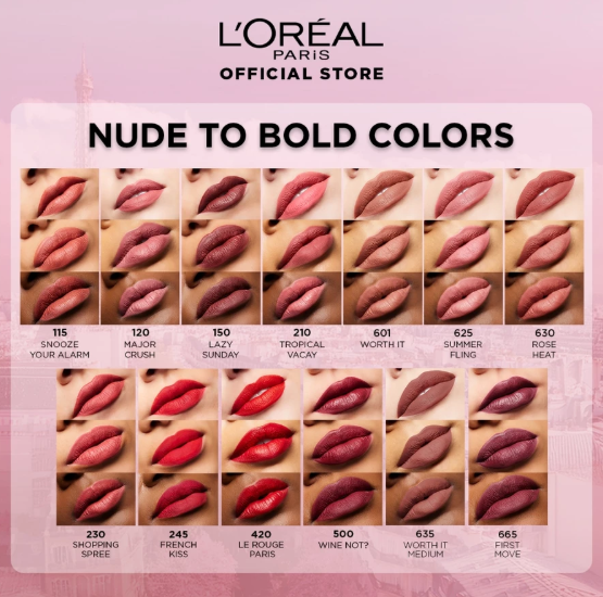 L’Oréal L’Oréal Paris Infallible Matte Resistance Liquid Lipstick 120 Major Crush