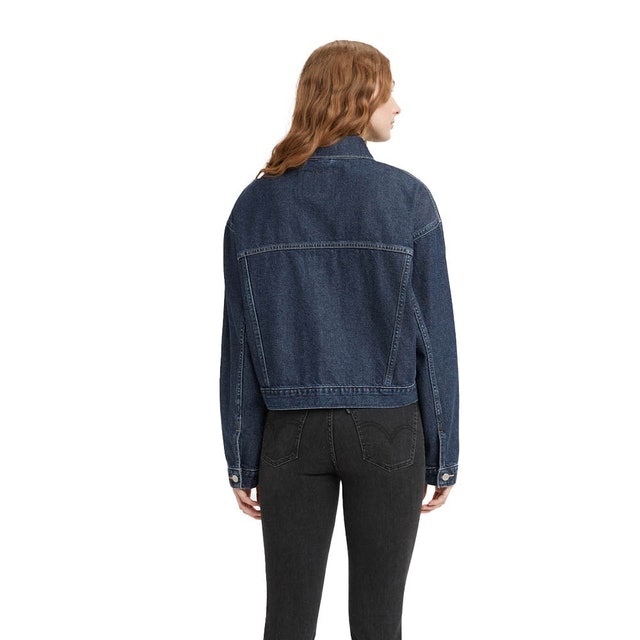 Levi's®  Cropped Loose Trucker Eco Ocean A0835-0001