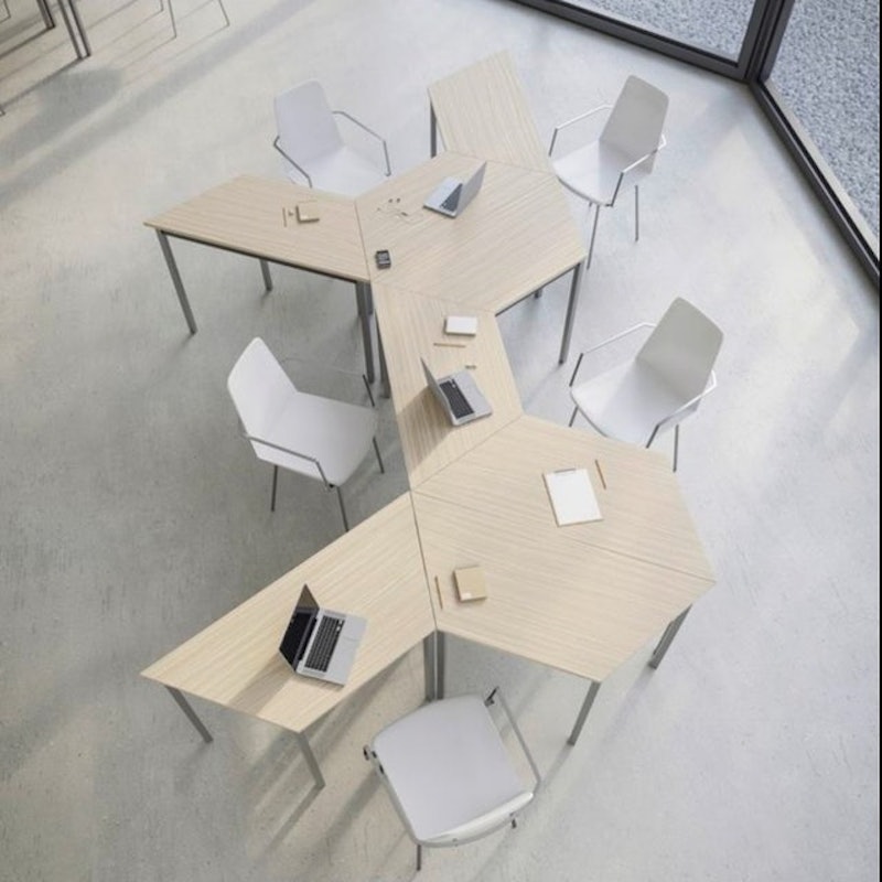 TRAPEZO – Collaborative Office Desk Table 5
