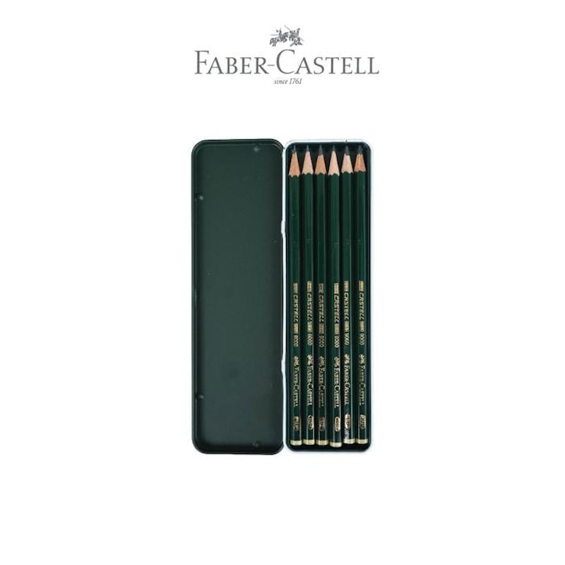 Castell 9000 6 Artist Graphite Pencil 3