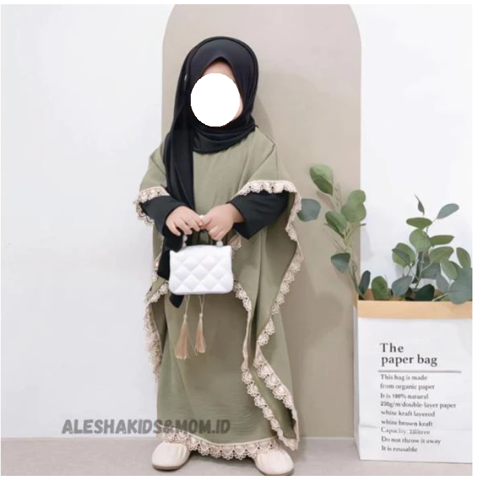 Alesha Kids & Mom Kaftan Anak najwa