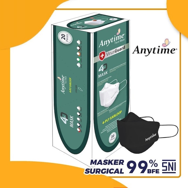 Anytime Masker 4Ply Duckbill Convex Korea 1