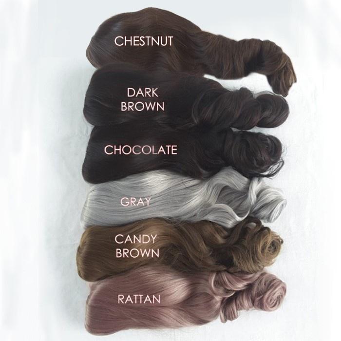  Rambut Palsu Wanita RSW Daily Lolita Natural Black 10010 