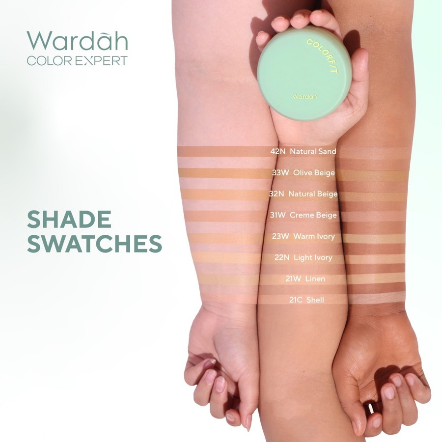 Paragon Technology and Innovation Wardah Colorfit 5D Blur Cloud Cushion (21W Linen)