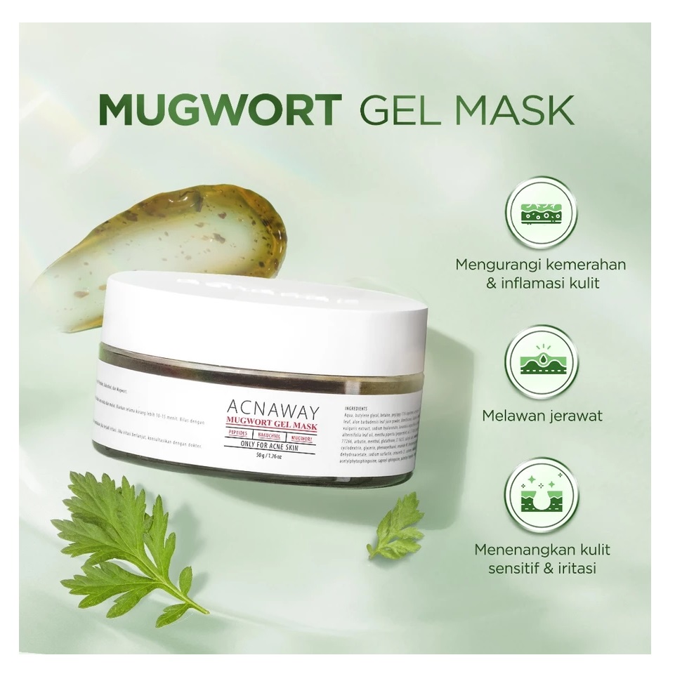  ACNAWAY Mugwort Gel Mask