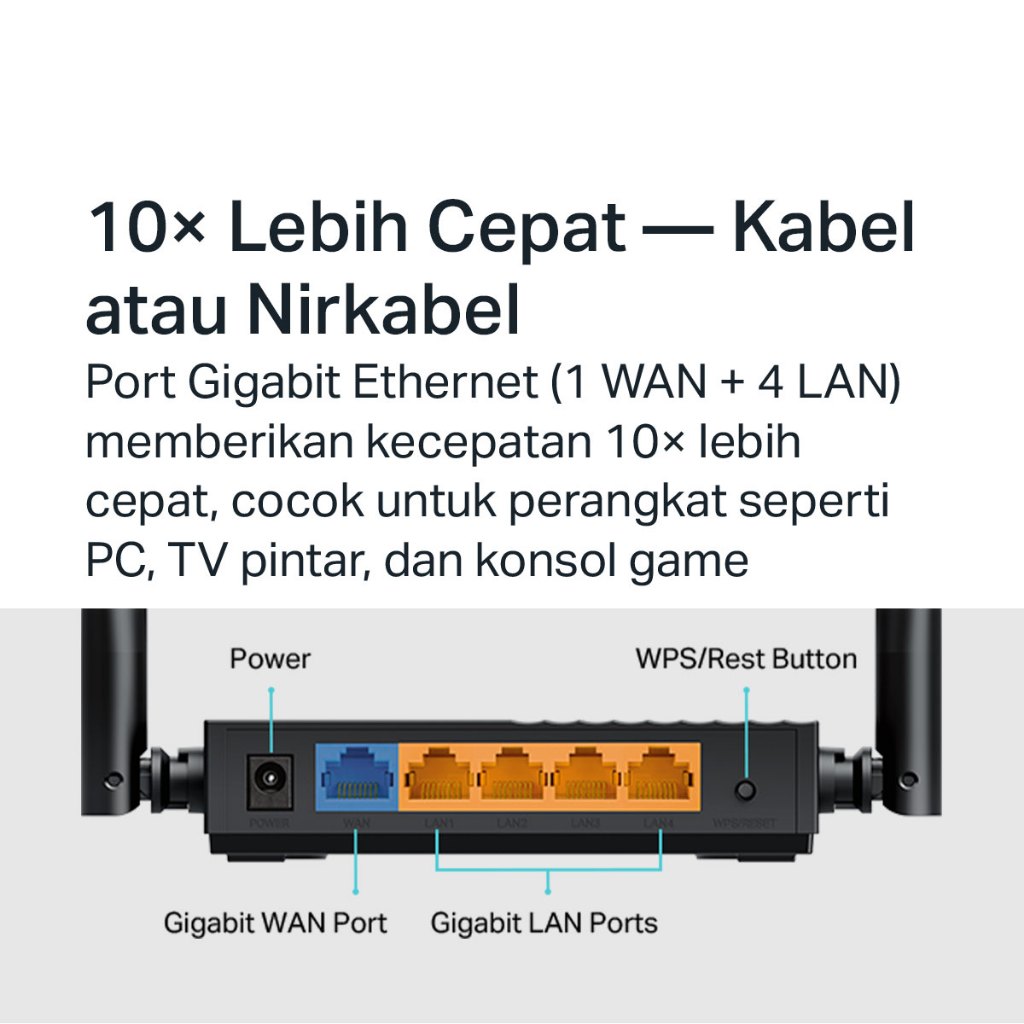 TPLink Indonesia TP-Link AC1200 Wireless MU-MIMO WiFi Router Archer C64