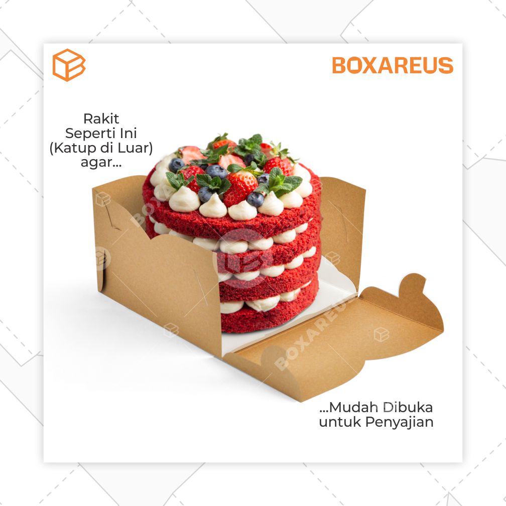 Adjustable Height Cake Box 5