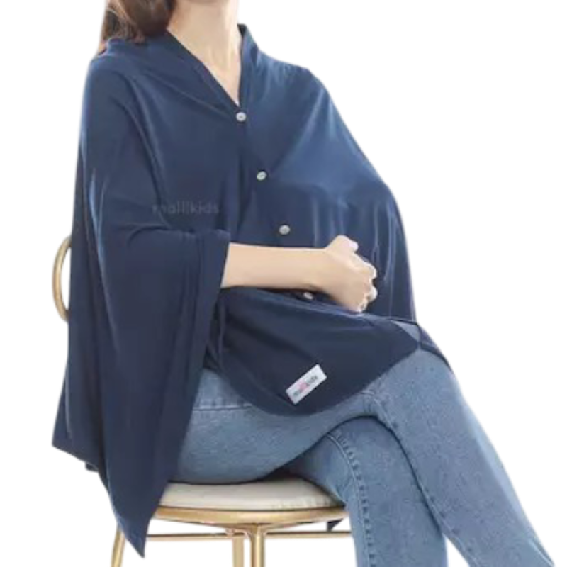 Malilkids Solid Series Nursing Cover 2in1 2