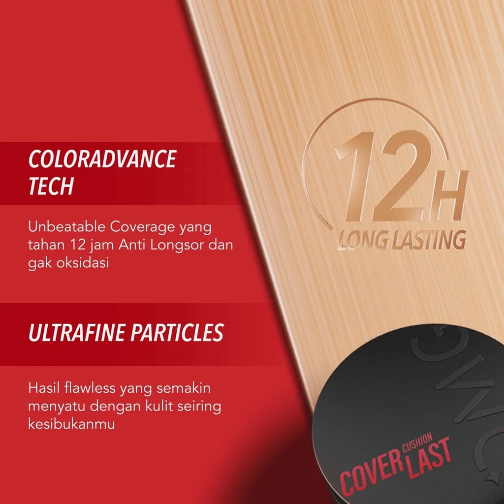 Paragon Technology and Innovation OMG Oh My Glam Coverlast Cushion 13C Ivory