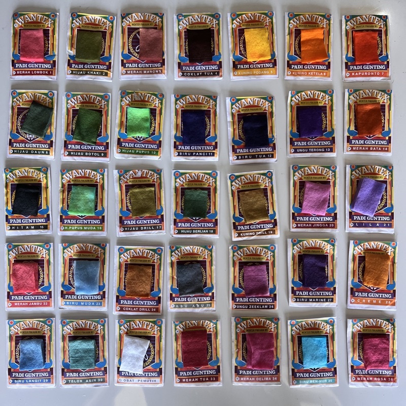  Padi Gunting Wantex Wenter Pakaian