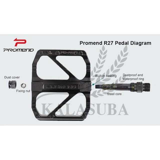 Pedal Sepeda DU Bearing R27