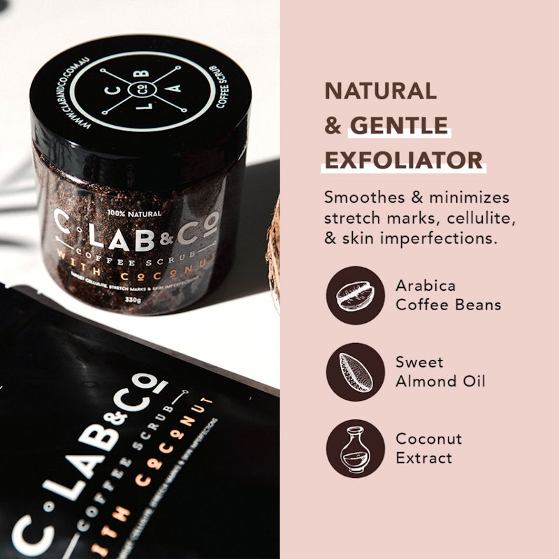 Coffee Scrub with Coconut 3