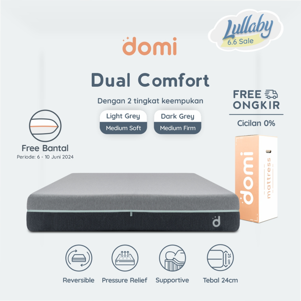 Domi All New Dual Comfort Mattress  2
