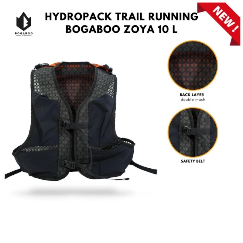 Bogaboo Hydropack Trail Running Zoya 10L 3