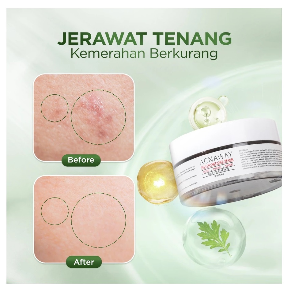  ACNAWAY Mugwort Gel Mask