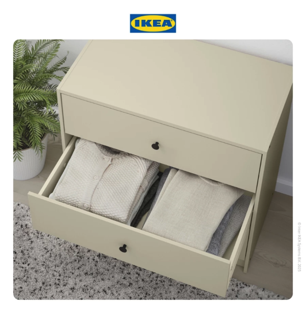 IKEA GURSKEN Lemari 3 Laci Minimalis 3