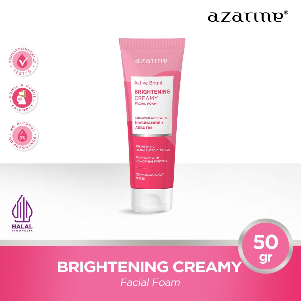 Active Bright - Brightening Creamy Facial Foam 4