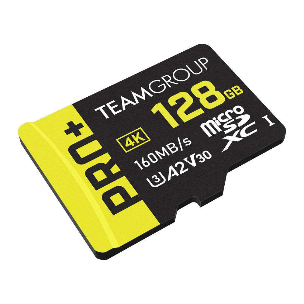 Team Group TEAMGROUP PRO+ MicroSDXC UHS-I U3 A2 V30 With Adapter 128GB