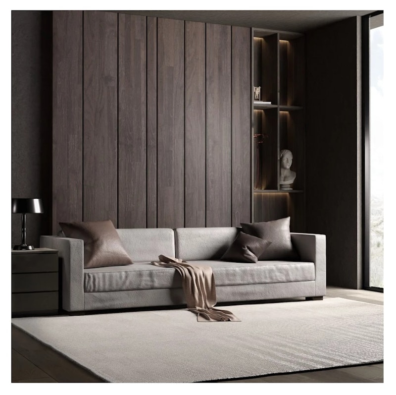 XIONCO ORYCTO Leather Arm Couch Three Seat 5