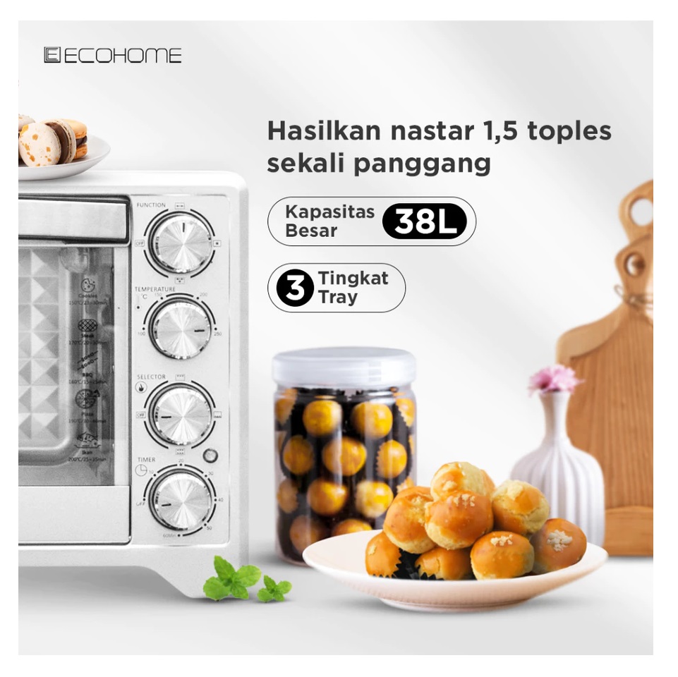 Ecohome International Indonesia Ecohome Oven Platinum Series EOP-888