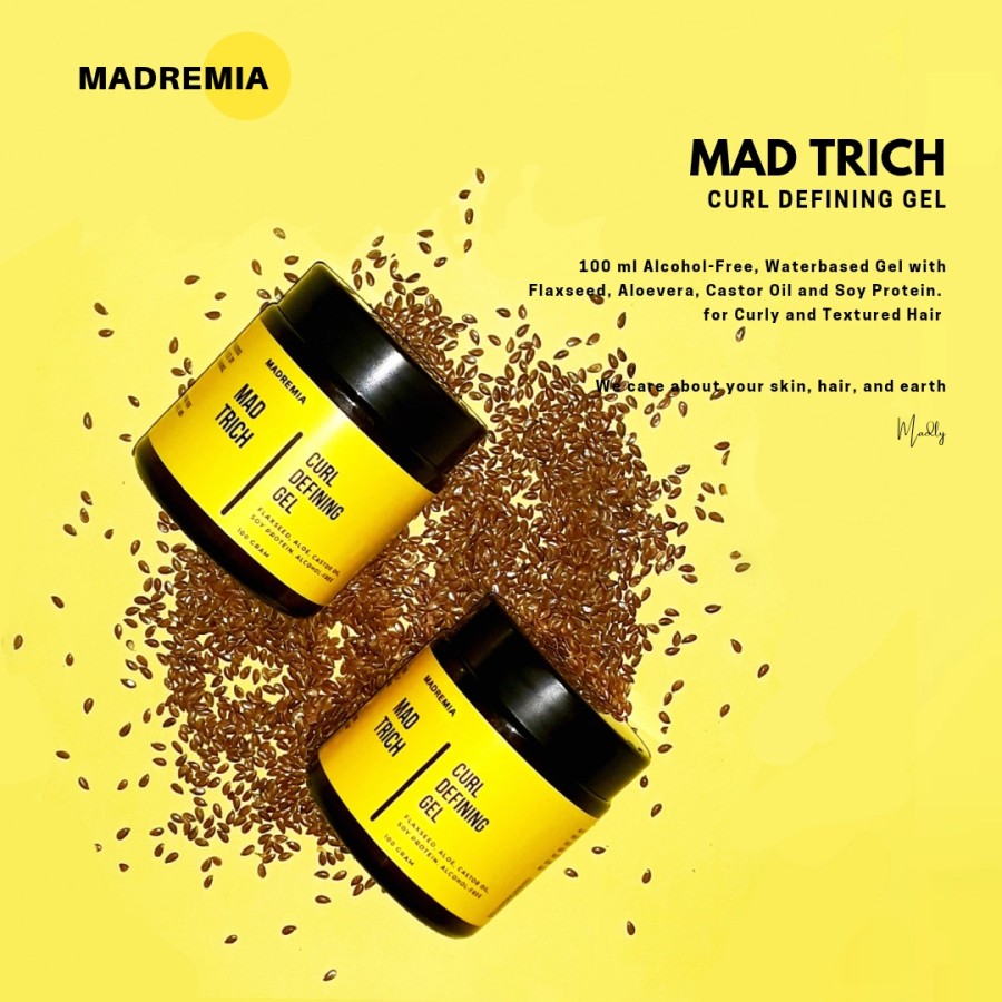 Madremia Mad Trich Curl Defining Gel Medium Hold