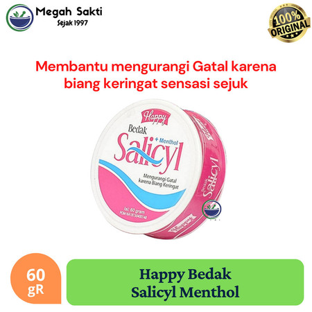  Happy Bedak Salicyl Menthol