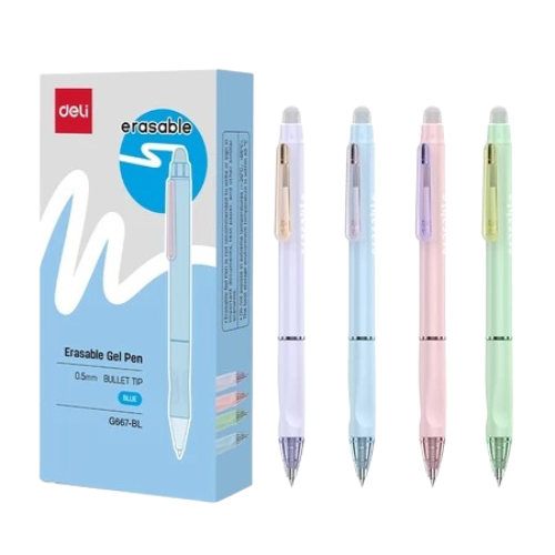 Deli Erasable Gel Pen ｜ EG667